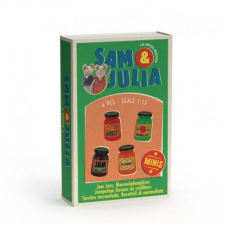  Sam &amp; Julia Miniatűr kiegészítő - Lekváros üvegek játékfigura