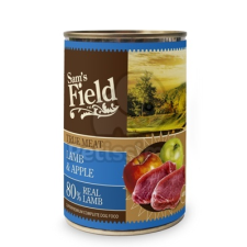 Sam's Field Sam's Field True Meat Lamb &amp; Apple 400 g kutyaeledel