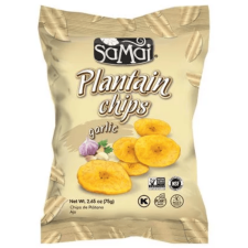 Samai Plantain chips fokhagymás 75 g reform élelmiszer