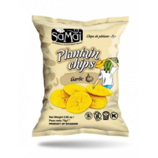 Samai plantain főzőbanán chips fokhagymás 75 g reform élelmiszer