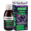 Sambucol Fekete Bodza szirup 120 ml, megfázás enyhítése, immunerősítés