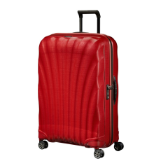 SAMSONITE C-LITE négykerekű közepesen nagy bőrönd 75cm-piros 122861-1198