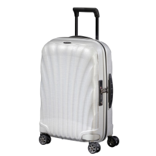 SAMSONITE C-LITE négykerekű USB-s kabinbőrönd 55cm-fehér 122859-1627 kézitáska és bőrönd
