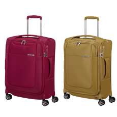 SAMSONITE D'LITE négykerekű bővíthető kabin bőrönd 55cm 137229-új színek
