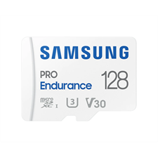 Samsung 128GB microSDXC Class10  U3 V30 PRO Endurance + adapterrel (MB-MJ128KA/EU) memóriakártya