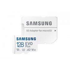 Samsung 128GB microSDXC EVO Plus Class10 U3 A2 V30 + Adapter memóriakártya