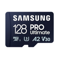 Samsung 128GB Samsung microSDXC PRO Ultimate CL10 U3 A2 V30 memóriakártya + kártyaolvasó (MB-MY128SB/WW) (MB-MY128SB/WW) memóriakártya