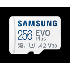 Samsung 256GB microSD MB-MC256KA/EU (EVOPLUS, UHS-I, R130, adapter, 256GB) memóriakártya