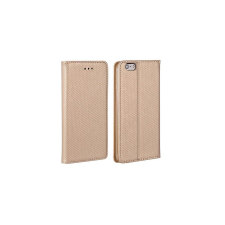 Samsung A065 Galaxy A06, Oldalra nyíló flip tok, Smart, arany tok és táska