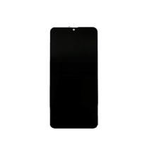 Samsung A107 Galaxy A10s, LCD kijelző érintőplexivel és előlap kerettel, fekete mobiltelefon, tablet alkatrész