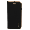 Samsung A115 Galaxy A11, Oldalra nyíló flip tok, Vennus, fekete