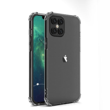 Samsung A125/M127 Galaxy A12/M12, Szilikon tok, Ütésálló (1.5mm), átlátszó tok és táska