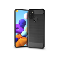 Samsung A217F Galaxy A21s szilikon hátlap - Carbon - fekete tok és táska