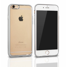 Samsung A320 Galaxy A3 2017, Szilikon tok, Clear, ezüst tok és táska