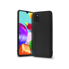 Samsung A415F Galaxy A41 szilikon hátlap - Soft Premium - fekete tok és táska