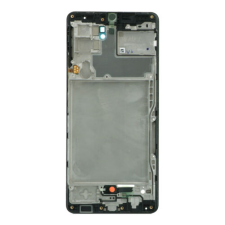 Samsung A426 Galaxy A42 5G, LCD keret, fekete mobiltelefon, tablet alkatrész