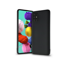 Samsung A515F Galaxy A51 szilikon hátlap - Soft Premium - fekete tok és táska