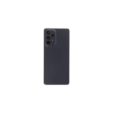 Samsung A536 Galaxy A53 5G, Akkufedél, (ragasztóval és kameraplexivel), fekete (GYÁRI) mobiltelefon, tablet alkatrész