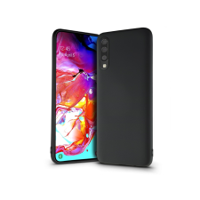 Samsung A705F Galaxy A70 szilikon hátlap - Soft Premium - fekete tok és táska