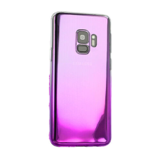 Samsung A750 Galaxy A7 2018, Szilikon tok, Ombre, rózsaszín tok és táska