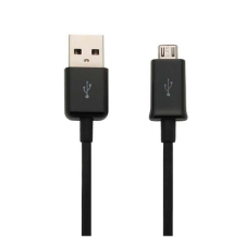 Samsung adatkábel és töltő (USB - microUSB, 150cm) FEKETE (ECB-DU4EBEG) (ECB-DU4EBEG) kábel és adapter