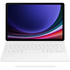 Samsung Billentyűzetes tok Samsung Tab S9/S9 FE fehér tablet tok
