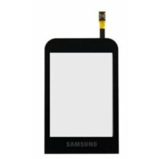 Samsung C3300, Érintőplexi, fekete mobiltelefon, tablet alkatrész