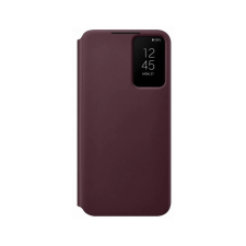 Samsung Clear View tok a Galaxy S22+ készülékhez bordó (908734) tok és táska