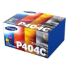 Samsung CLT-P404C lézertoner Multipack Black Cyan Magenta Yellow (K404S + C404S + M404S + Y404S) eredeti Bk 1,5K CMY 1K (SU365A)