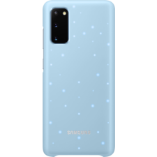 Samsung EF-KG980 Galaxy S20 Gyári Smart LED Tok Égszínkék tok és táska