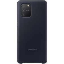 Samsung EF-PG770T Silicone Cover for Galaxy S10 Lite fekete tok és táska