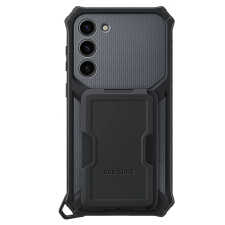 Samsung EF-RS916C Strapabíró tok rögzítővel Samsung Galaxy S23 Plus fekete tok és táska