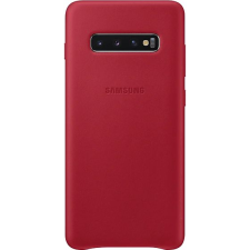 Samsung EF-VG975LREGWW Leather Cover, Red S10+ (EF-VG975LREGWW) tok és táska