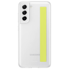 Samsung EF-XG990 Vékony szíjas tok Samsung Galaxy S21 FE fehér tok és táska