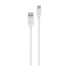 Samsung EP-DW700CWE USB - USB Type-C gyári adat- és töltőkábel 150cm - Fehér mobiltelefon kellék