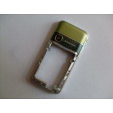 Samsung F250 hátsó keret, Előlap, fehér-lime mobiltelefon, tablet alkatrész