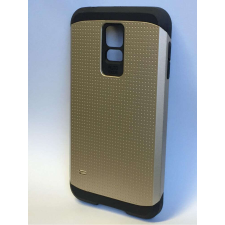 Samsung G900F Galaxy S5 Arany Armor Pöttyös Kemény Hátlap Tok tok és táska