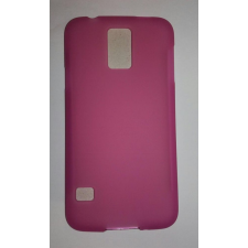 Samsung G900F Galaxy S5 pink matt szilikon tok tok és táska
