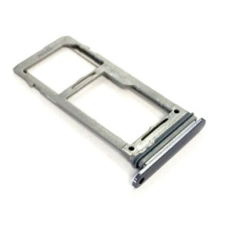 Samsung G965 Galaxy S9+ SingleSim, SIM tartó, (memóriakártya tartó), szürke mobiltelefon, tablet alkatrész