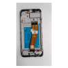 Samsung Galaxy A02s kompatibilis LCD modul kerettel, OEM jellegű, fekete