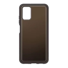 Samsung Galaxy A03s SM-A037F, Szilikon tok, fekete, gyári tok és táska