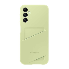 Samsung Galaxy A14 4G (SM-A145) SAMSUNG szilikon telefonvédő (kártyazseb) LIME tok és táska