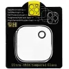  Samsung Galaxy A16 4G / A16 5G SM-A165F / A166B, Kamera lencsevédő fólia, ütésálló fólia, Tempered Glass (edzett üveg), 5D Full Glue, fekete