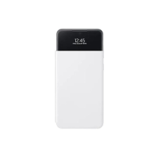 Samsung Galaxy A33 5G S-View gyári flip tok, fehér, EF-EA336PWE tok és táska