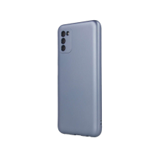 Samsung Galaxy A34 hátlap tok, TPU tok, kék, SM-A346, Metallic tok és táska
