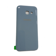 Samsung Galaxy A3 2017 gyári készülék hátlap, bontott, kék, SM-A320 tok és táska