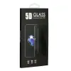 Samsung Galaxy A50 / A30s üvegfólia, tempered glass, előlapi, 5D, edzett, hajlított, fekete kerettel