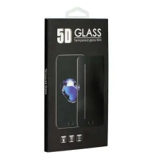 Samsung Galaxy A50 / A30s üvegfólia, tempered glass, előlapi, 5D, edzett, hajlított, fekete kerettel mobiltelefon kellék