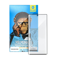  Samsung Galaxy A54 5G üvegfólia- Mr. Monkey 5D üvegfólia fekete kerettel mobiltelefon kellék