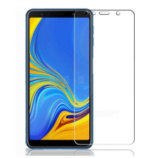 Samsung Galaxy A7 2018 karcálló edzett üveg Tempered Glass kijelzőfólia kijelzővédő fólia kijelző... mobiltelefon kellék